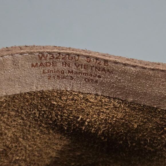 Cole Haan Naia Ankle Bootie Western Cowgirl Golden Toffee Suede Size 9.5 - Picture 15 of 16